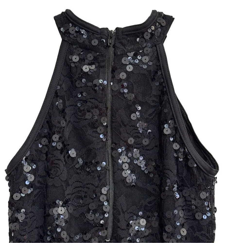 Weissman black sequin